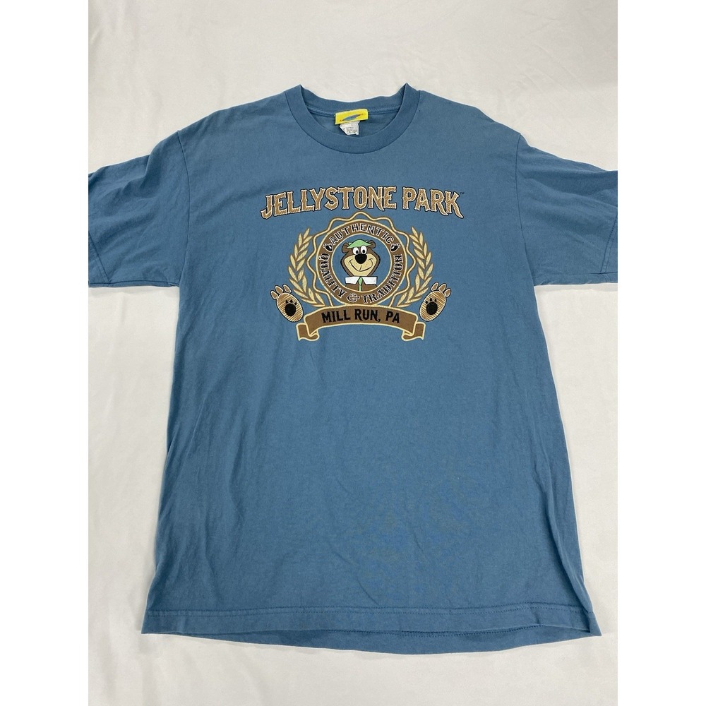 Yogi Bear Jelly Stone Park T Shirt Size Large Hanna Barbera Cartoon TV Show